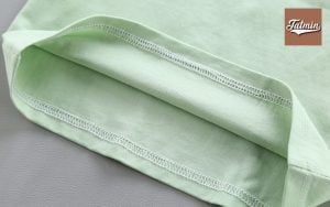 Cartoon Cow Romper, Short-Sleeved Overalls (Green Color)