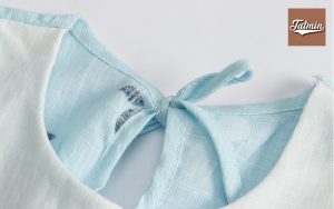 Summer Girl Frock Sleeveless Doll Collar Vest Skirt For Baby Girl