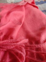 Women's Scarves Long Fashion Cashmere Shawl for Men and Women (Watermelon Red + Bristle) - Image 4