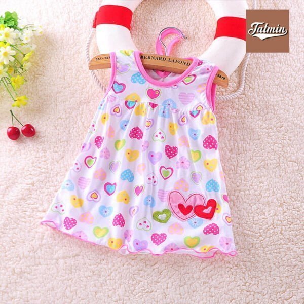 Summer Frock For Baby Girl (Double Love)