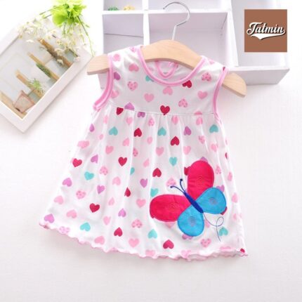 Summer Frock For Baby Girl (Love Butterfly)