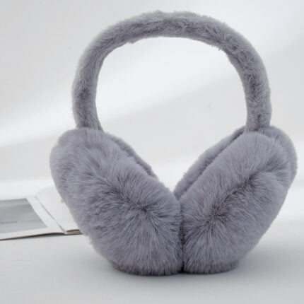 Folding Warm Earmuffs (Gray)