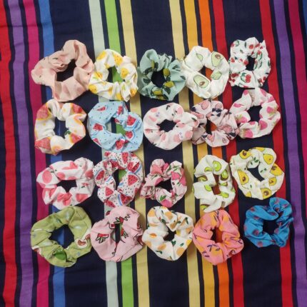 Georgette Scrunchies Combo